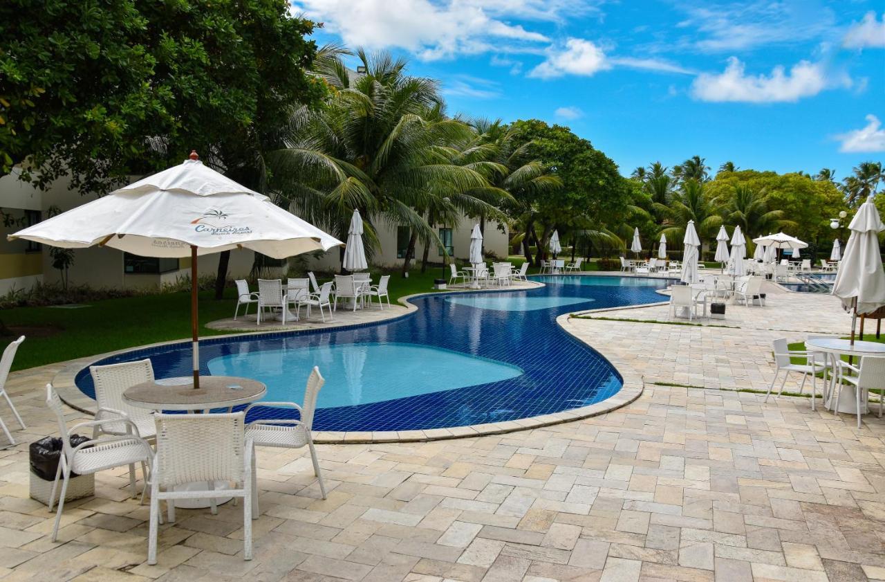 Luxo A Beira-Mar - Flats No Carneiros Beach Resort 普拉亚多斯卡内罗斯 外观 照片