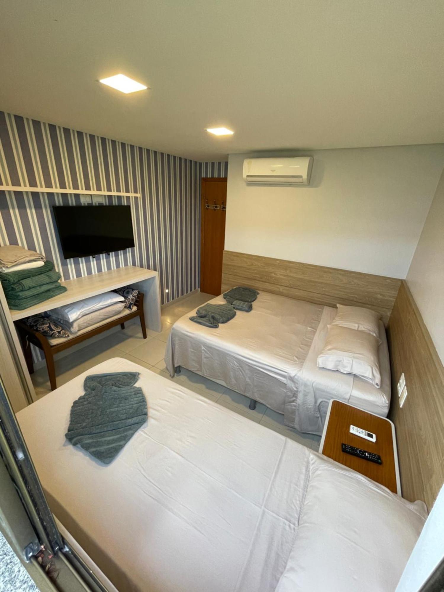 Luxo A Beira-Mar - Flats No Carneiros Beach Resort 普拉亚多斯卡内罗斯 客房 照片