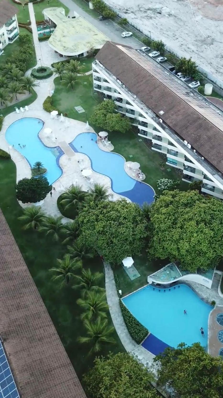 Luxo A Beira-Mar - Flats No Carneiros Beach Resort 普拉亚多斯卡内罗斯 外观 照片
