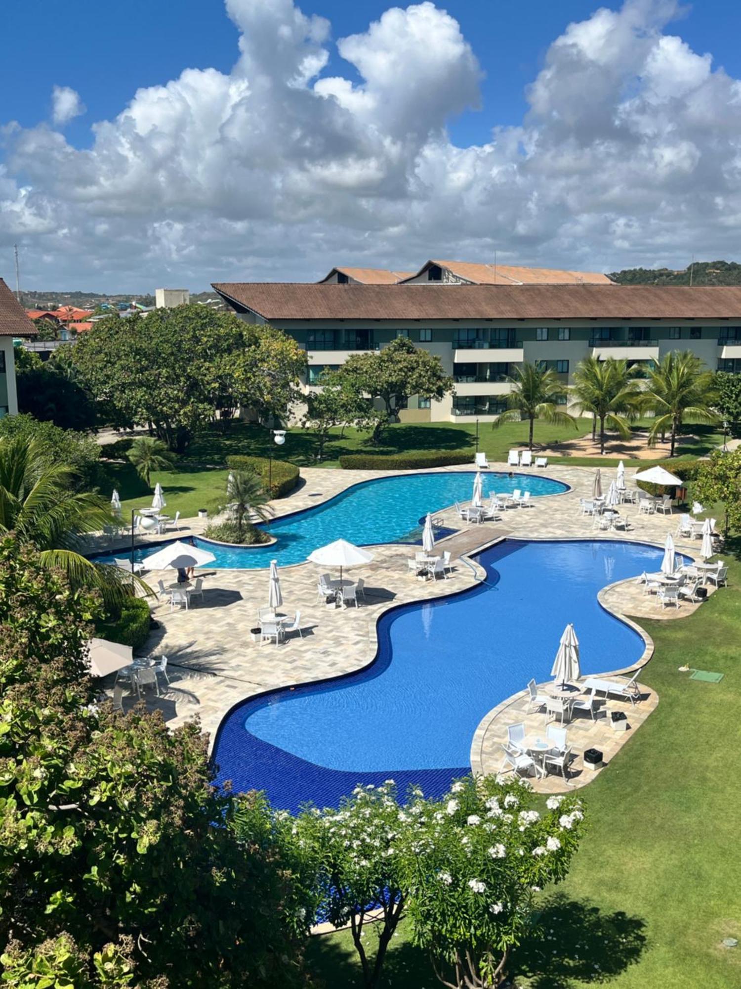 Luxo A Beira-Mar - Flats No Carneiros Beach Resort 普拉亚多斯卡内罗斯 外观 照片